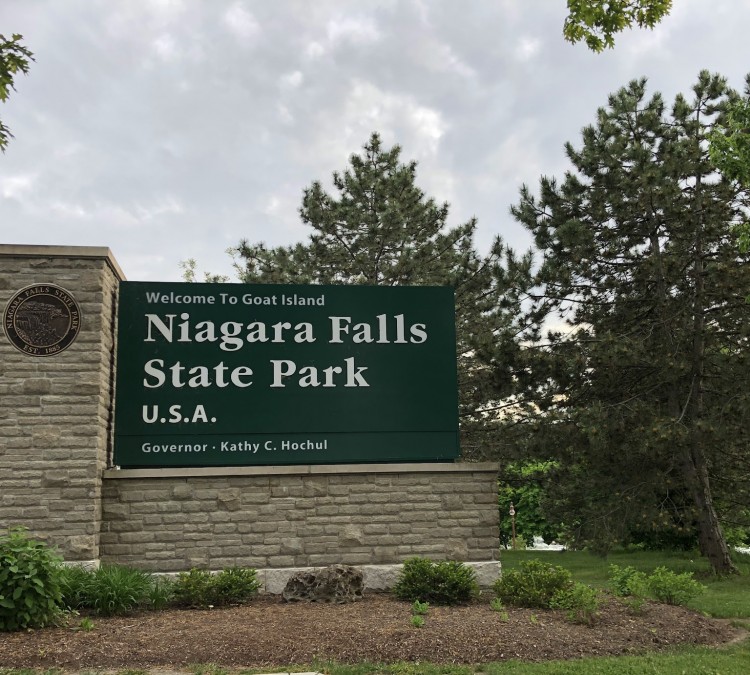 Niagara Falls State Park USA Sign (Niagara&nbspFalls,&nbspNY)